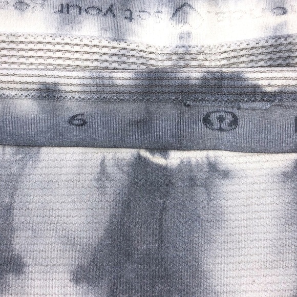 Lululemon Swiftly Tech Blue Tie Dye Short Sleeve T Shirt Size 6 - Picture 2 of 9